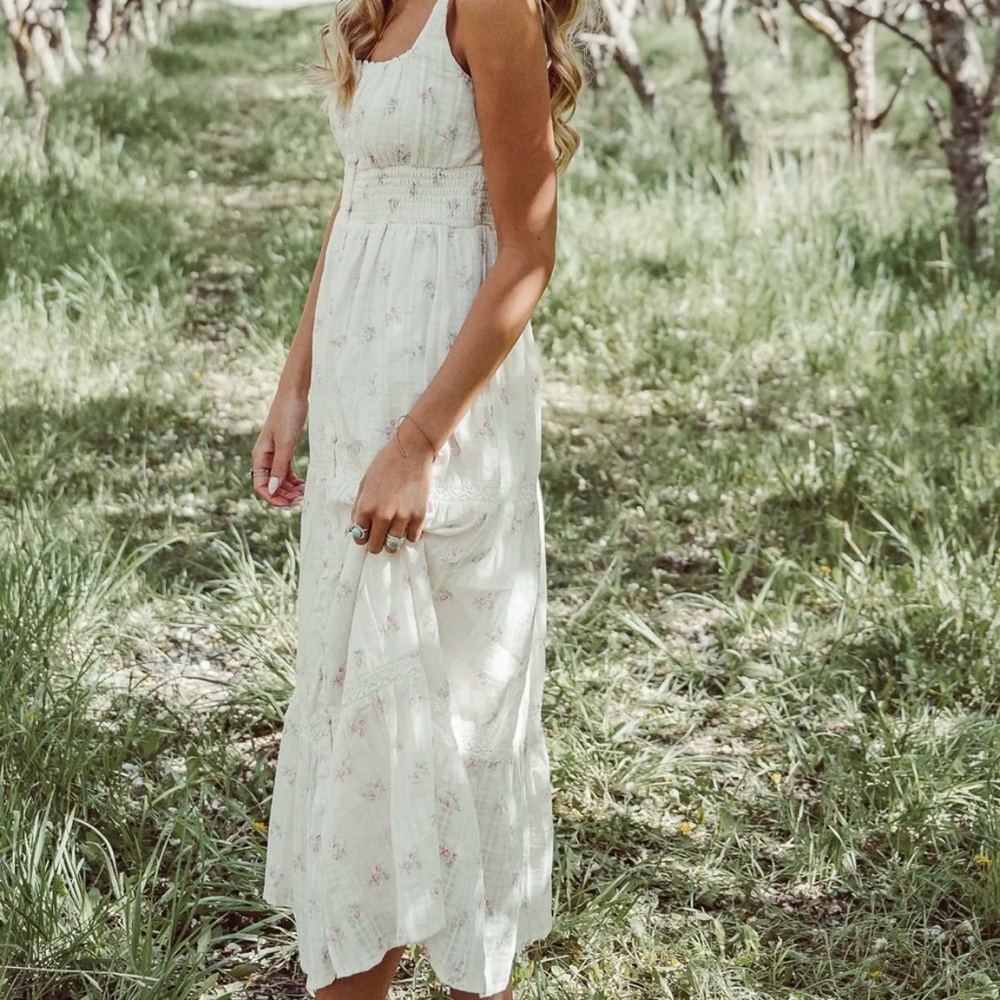 Altard state floral maxi dress